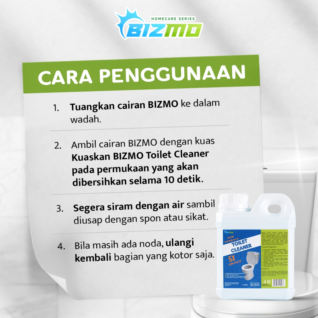 Jual BIZMO - Pembersih Kamar Mandi Kerak Keramik Pembersih Noda Keramik ...