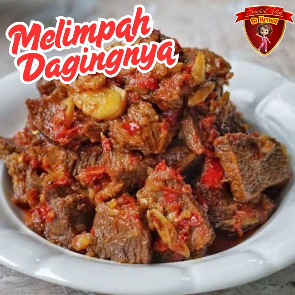 Jual Oseng Mercon Daging Sapi Pedas Sambal Kemasan Instant Siap Saji ...