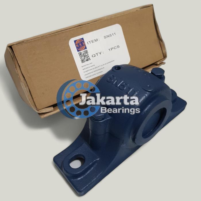 Jual PLUMMER BLOCK / BEARING HOUSING SN 511 / SN511 MERK NKN | Shopee ...