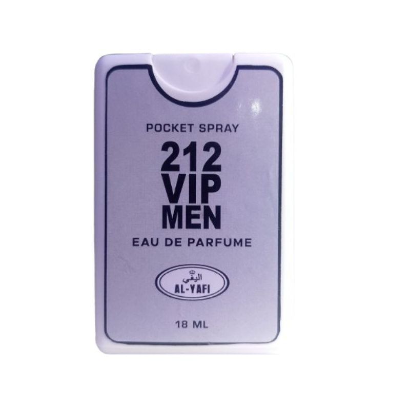 Jual Parfum Pocket Spray 212 VIP MAN 18ml Original | Shopee Indonesia