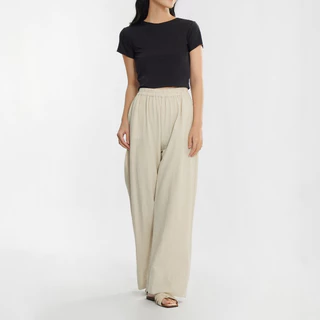 MOMELCA - Amora Linen Pants | Bawahan Wanita | Celana Panjang Wanita