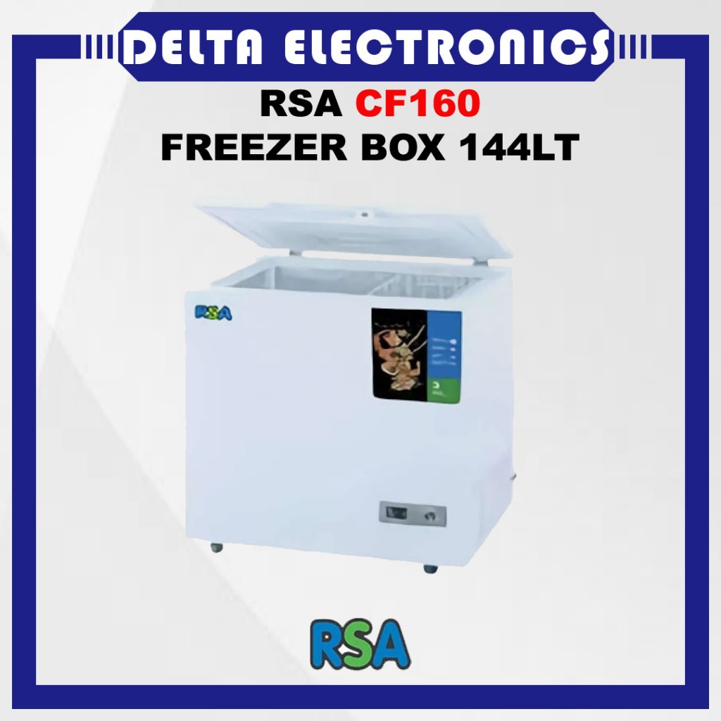 Jual RSA CF160 Chest Freezer 100 Liter CF 160 - Putih | Shopee Indonesia