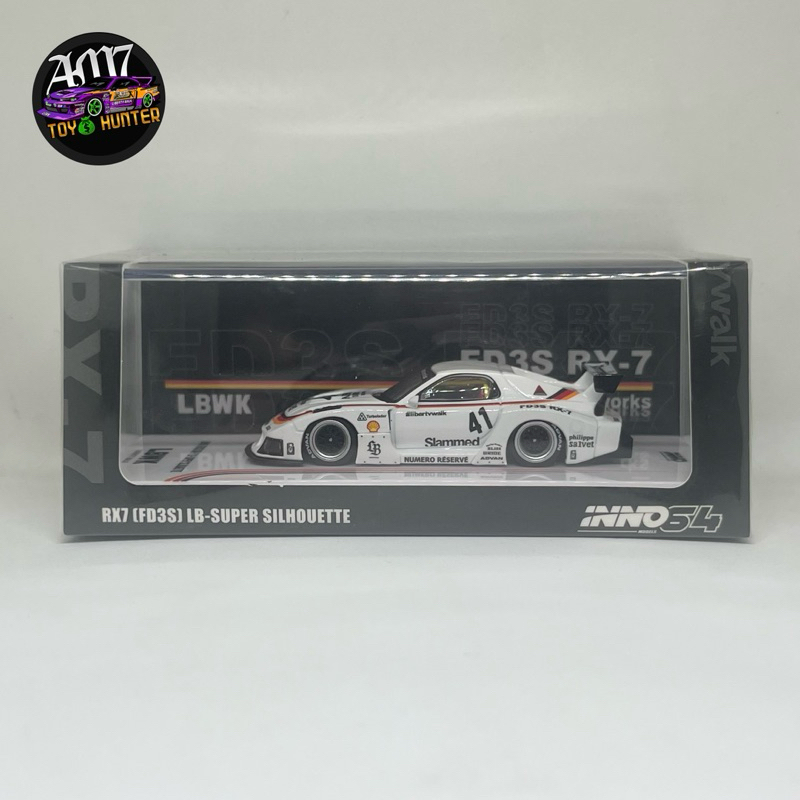 Jual INNO 64 MAZDA RX-7 LBWK FD3S LB SUPER SILHOUETTE WHITE PUTIH ...