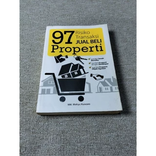 ( PROMO BUKU MURAH ORIGINAL ) BUKU MOTIVASI / PENGEMBANGAN DIRI / 97 RESIKO TRANSAKSI JUAL BELI PROPERTI - NM. WAHYU KUNCORO
