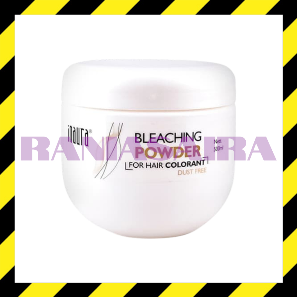 Jual INAURA Bleaching Powder 500gr Hair Coloring Rambut Warna Campuran ...