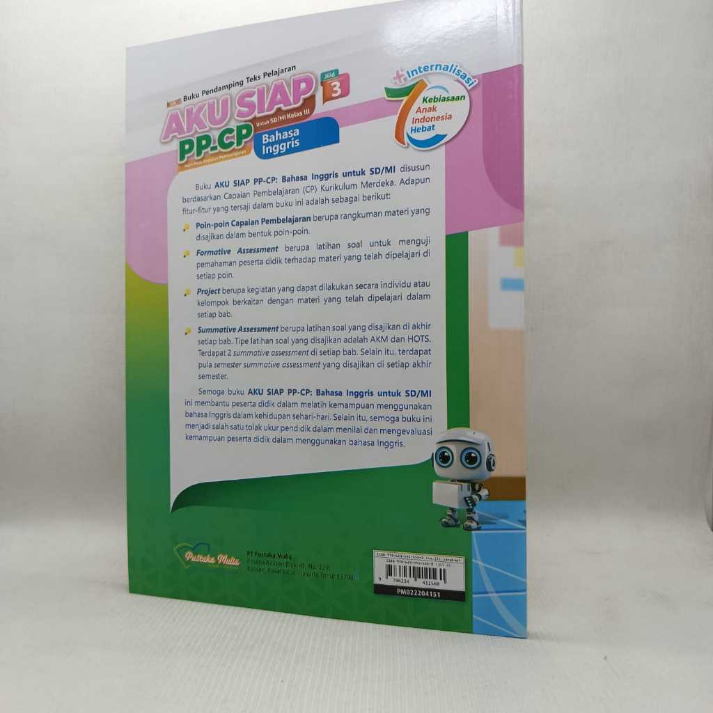 Jual BUKU AKU SIAP BAHASA INGGRIS KELAS 3 PUSTAKA MULIA | Shopee Indonesia