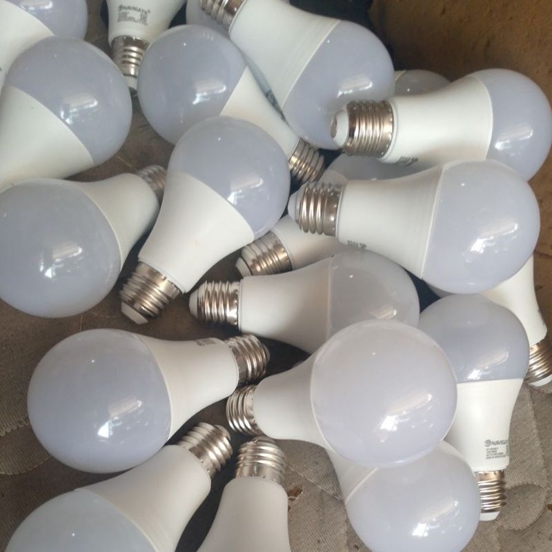 Jual LED on polos baru 9w nyala putih terang | Shopee Indonesia