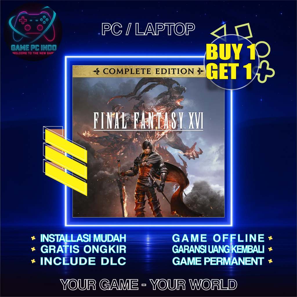Jual Final Fantasy XVI PC / Game Final Fantasy XVI PC - Laptop | Shopee ...