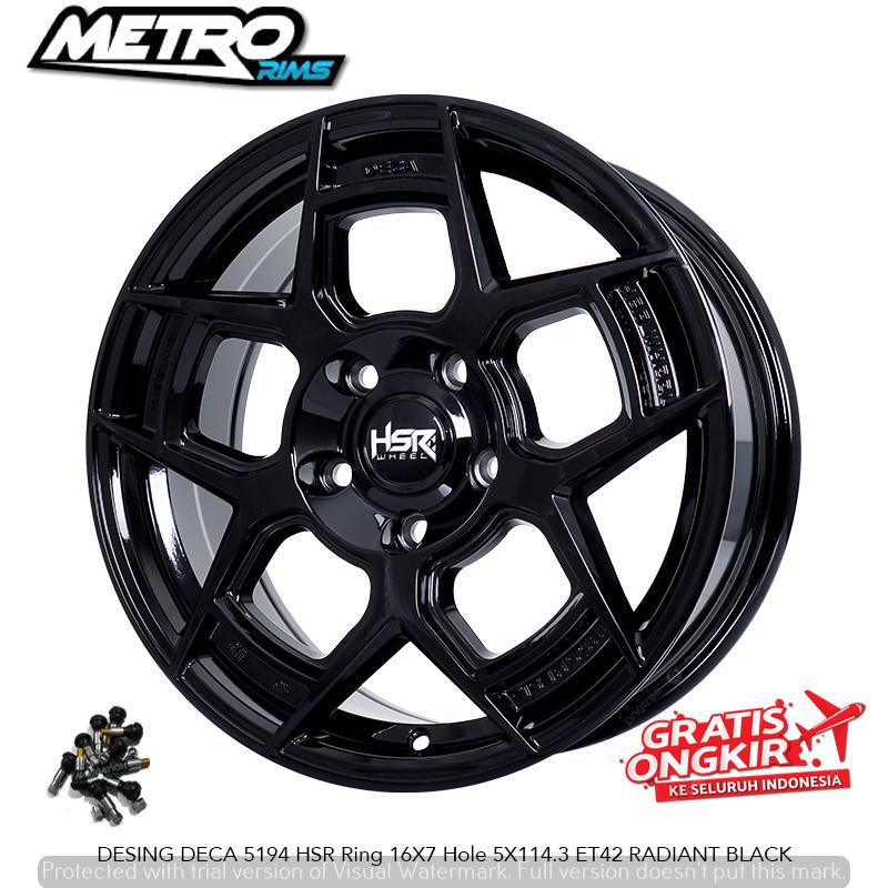Jual Terbaru velg racing sporty ring 16 untuk mobil xl7 ertiga rush ...