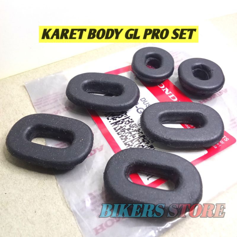 Jual KARET BODY-BODI TUTUP AKI GROMMET GL-RPO-100&MEGAPRO CB 100 SET ...