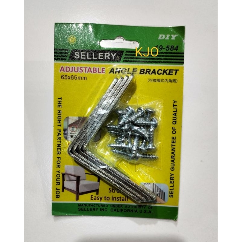 Jual SIKU RAK LUBANG | SIKU PLAT BESI KURSI MEJA LEMARI 65MMX65MM ...