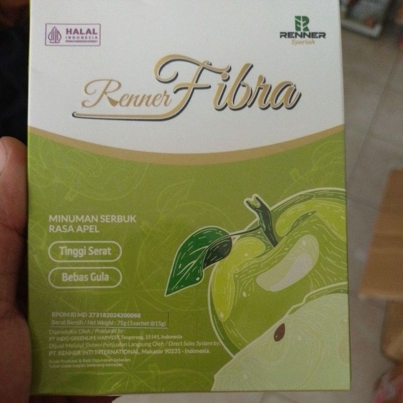 Jual Fibra Renner Original Isi 5 Sachet Per Box | Shopee Indonesia