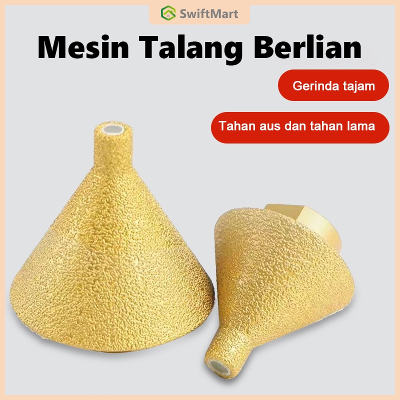 Jual 【Ready】Mata CNC Router 38/50mm Diamond Chamfer Profil Batu Granit ...