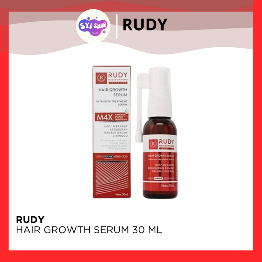Jual [ORIGINAL] Rudy Hadisuwarno Hair Growth Serum 30ml | Serum ...