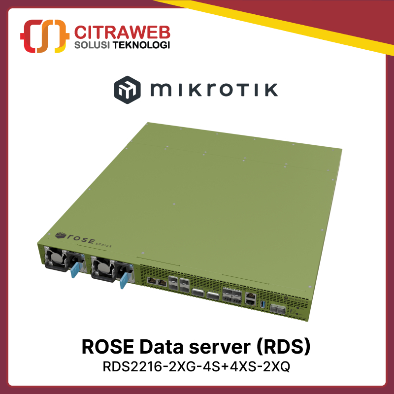 Jual Mikrotik ROSE Data Server RDS RDS2216-2XG-4S+4XS-2XQ | Shopee ...
