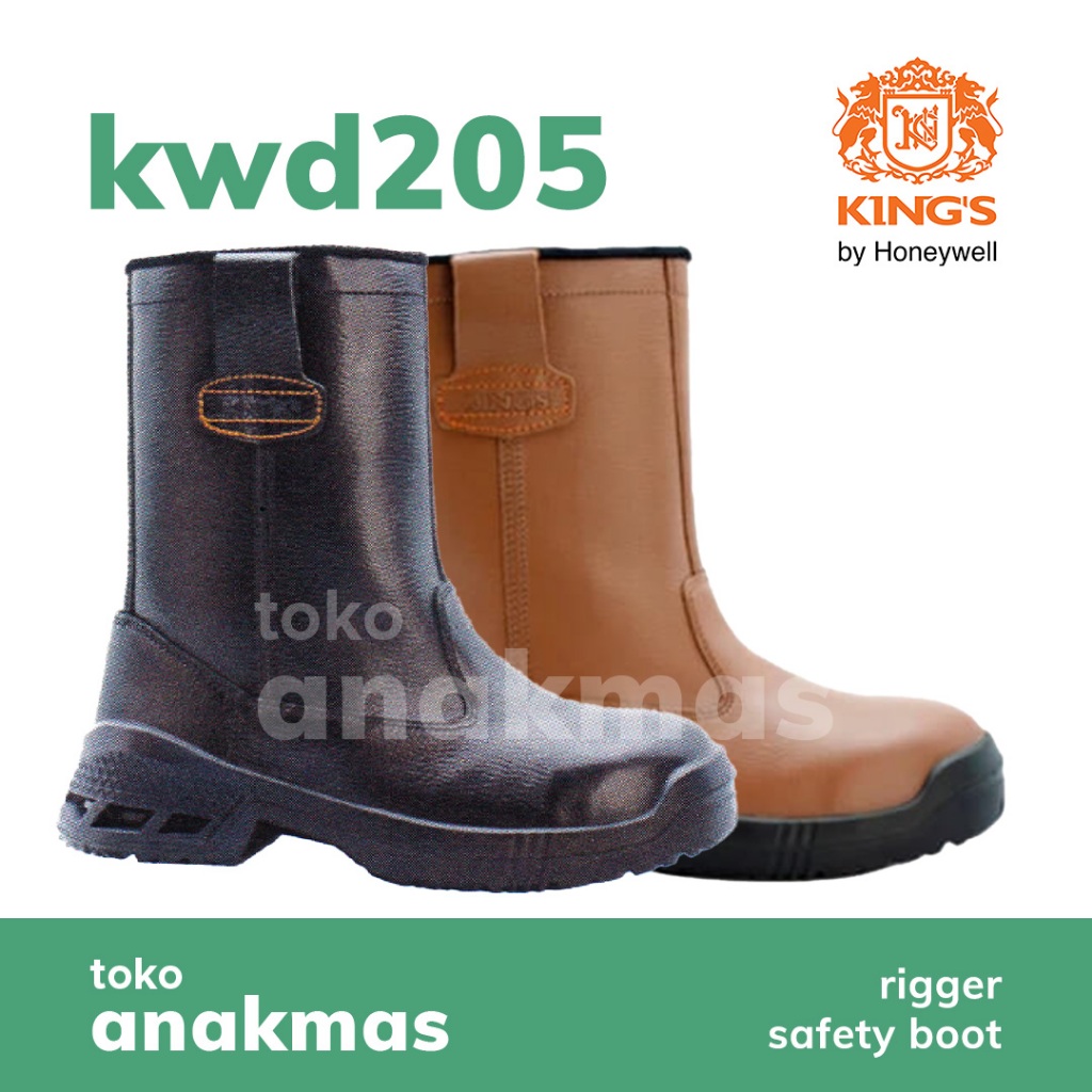 Jual Sepatu Safety Shoes King's KWD 205 CX/X By Honeywell - Kings KWD ...