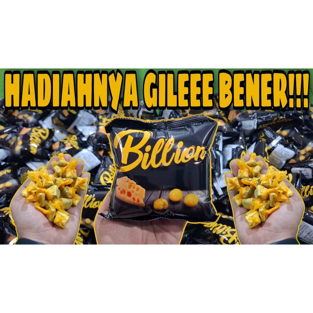 Jual Chiki Bilion Per 10 Pcs Berhadiah Uang Tunai/Ciki Berhadiah ...