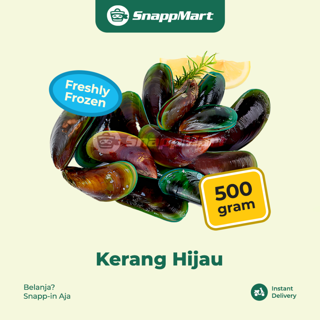 Jual Kerang Hijau Ijo Fresh (500 gram) - INSTANT / SAMEDAY - Seafood ...