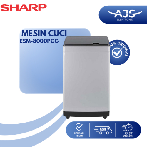 Jual MESIN CUCI SHARP ES-F950P-GY 7.5 KG GARANSI RESMI TERMURAH ...