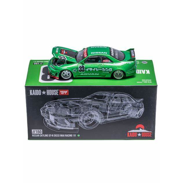 Jual MINI GT KHMG 150 Nissan Skyline GTR R33 Imai racing V1 minigt ...