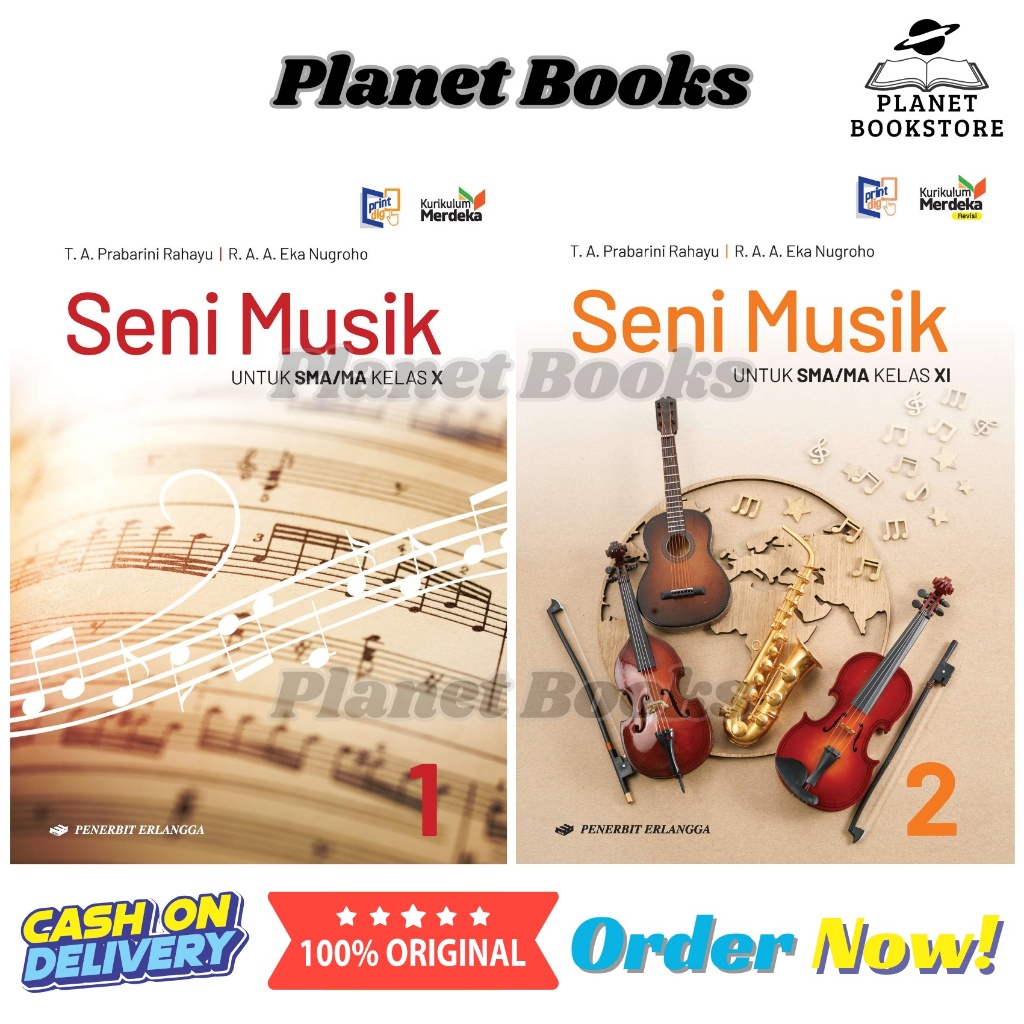 Jual BUKU SENI MUSIK KELAS 1,2 10,11 SMA/MA PENERBIT ERLANGGA KURIKULUM ...