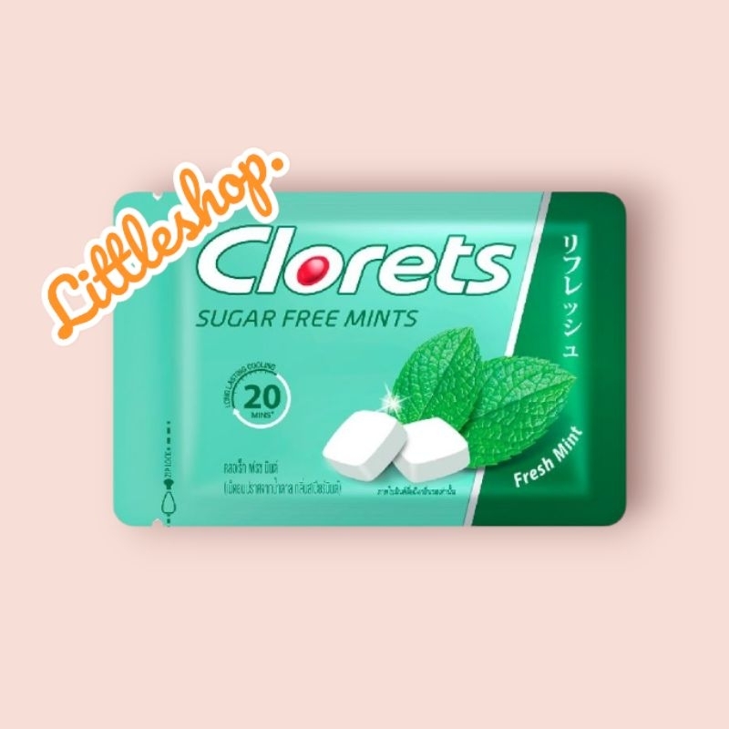 Jual CLORETS Sugar Free Mints Spearmint – Permen Bebas Gula | Shopee ...