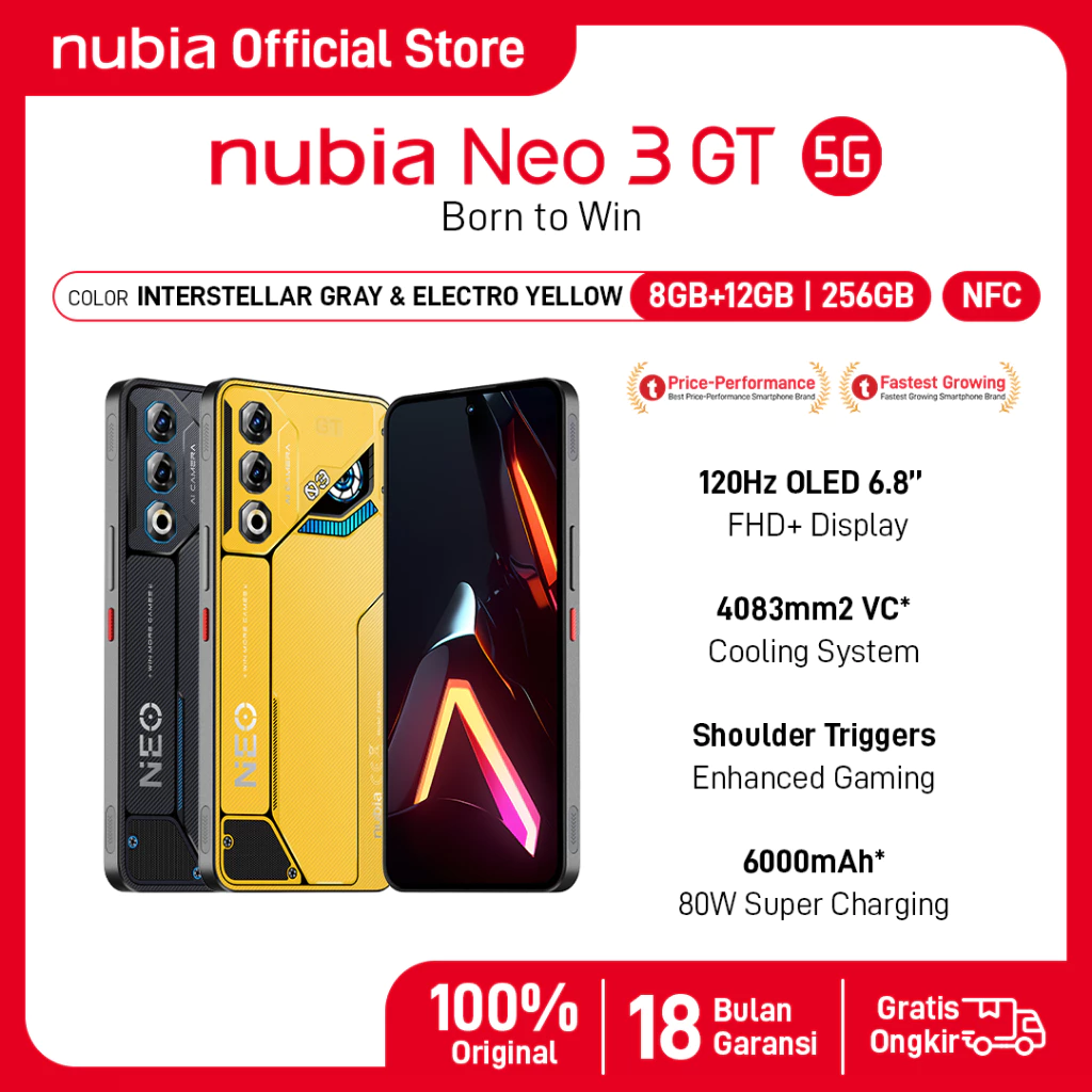 ZTE Nubia Neo 3 GT 5G
