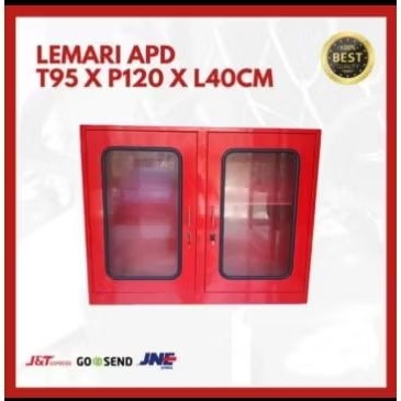 Jual BOX APD / SAFETY CABINET PLAT BESI 2 PINTU | Shopee Indonesia