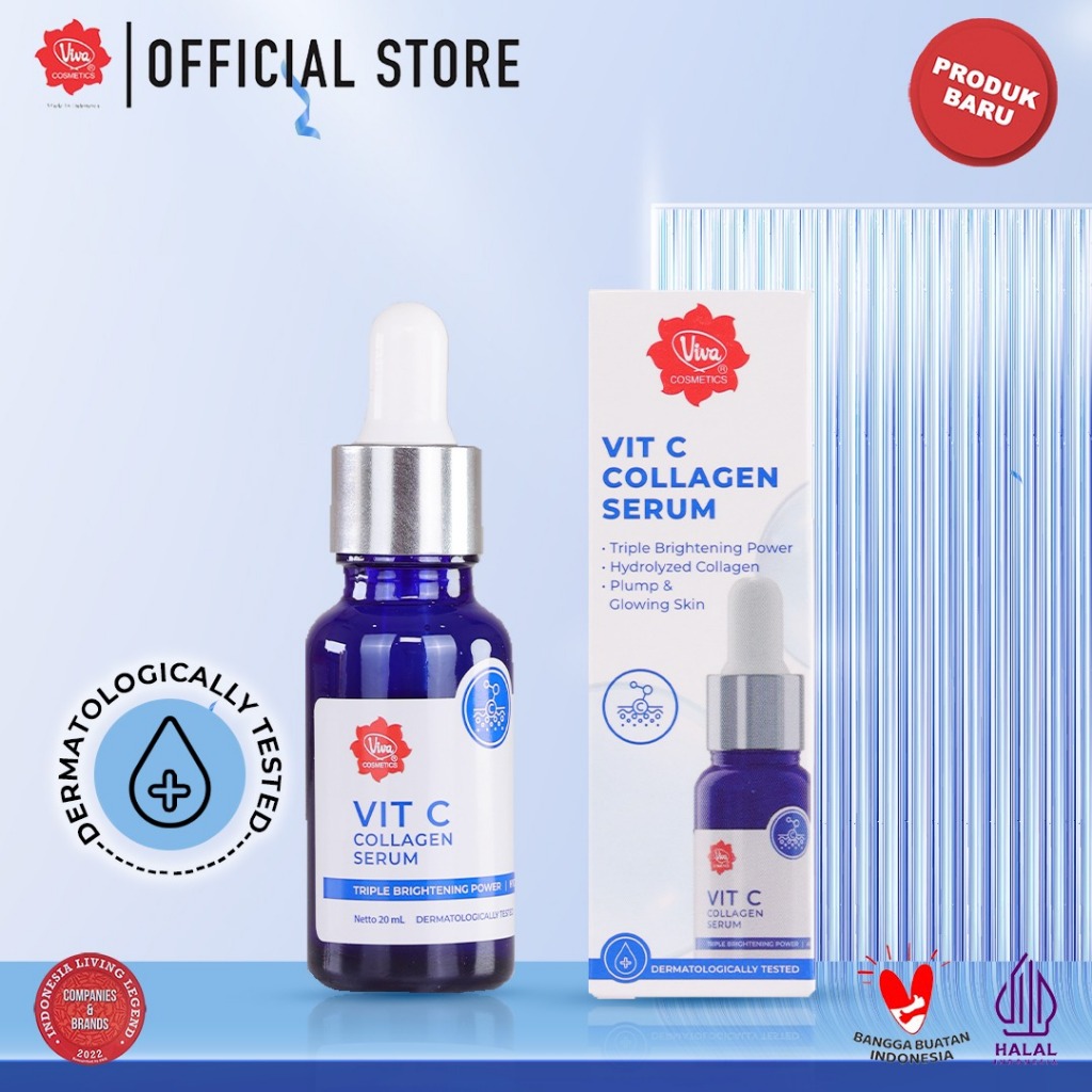 Jual READY‼️ BPOM VIVA TRIPLE BRIGHTENING POWER VIT C COLLAGEN SERUM ...