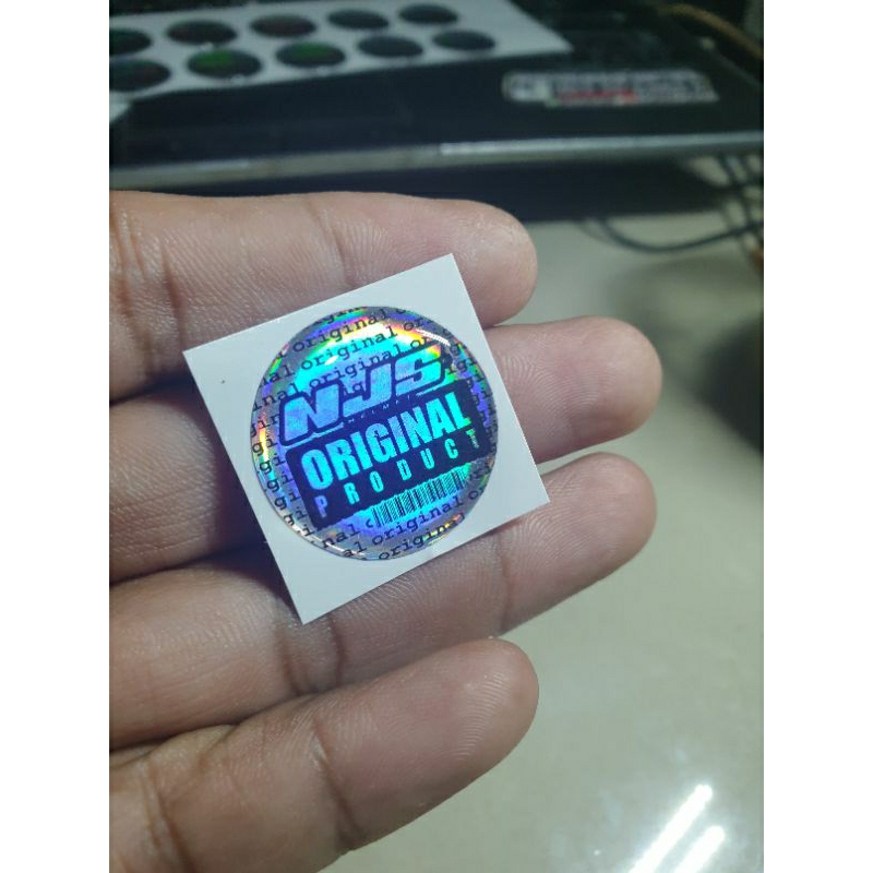 Jual Sticker resin NJS ORI bulat doom | Shopee Indonesia