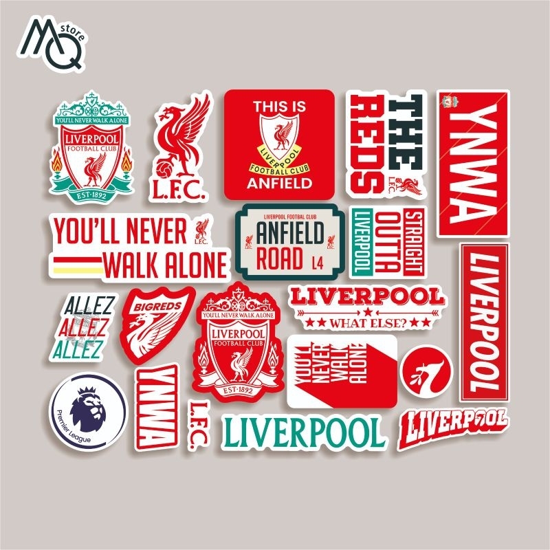 Jual Stiker pack LIVERPOOL (20pcs)-PREMIUM STIKER | Shopee Indonesia