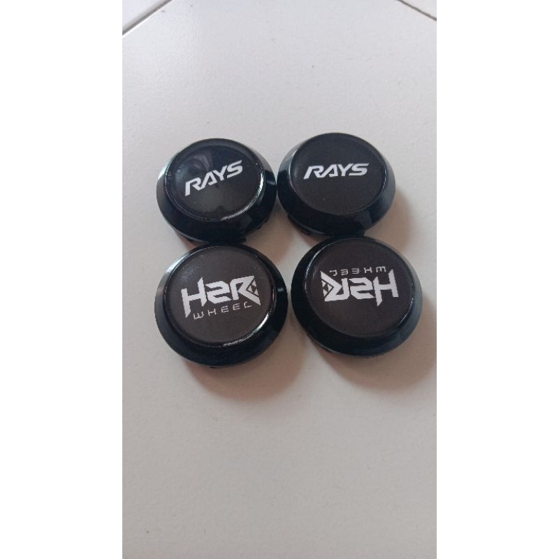 Jual Dop roda tutup velg racing rays hzr kerucut diameter topi 5.9cm ...