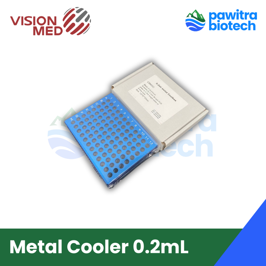 Jual Rack Aluminium Cooling Block for PCR Tube 2mL & 0.2mL 96 Well ...
