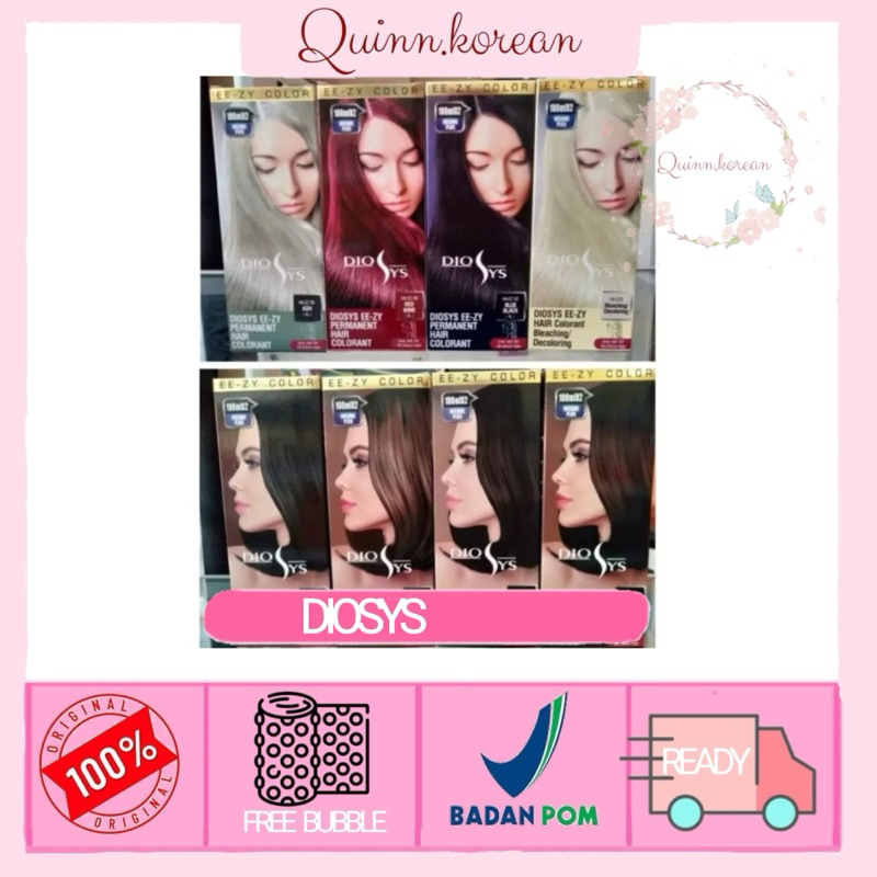 Jual Diosys hair color cat rambut permanent diosys 100ml | Shopee Indonesia