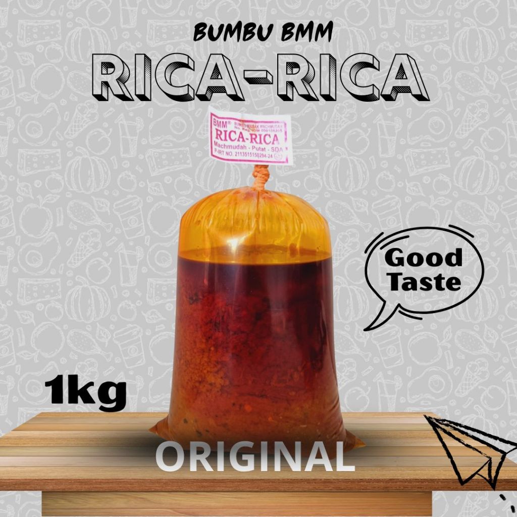 Jual Bumbu BMM RICA-RICA Original 1kg | Shopee Indonesia