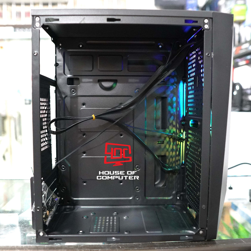 Jual CASE PC INFORCE FRAGMENT M-ATX / ITX RGB STRIP ACRYLIC CASING PC ...
