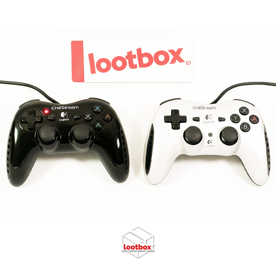 Jual Gamepad Joystick PC PS3 & Android TV Logitech Chillstream - SECOND ...