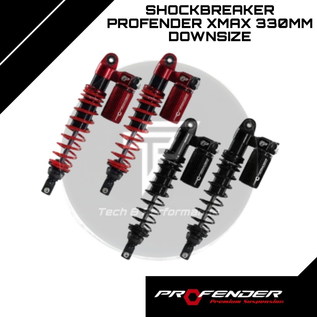 Jual Shockbreaker Profender XMAX X Series/330MM Downsize | Shopee Indonesia