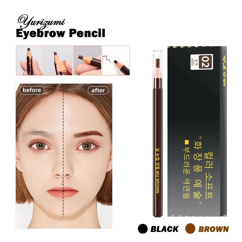 Eyebrow Pensil Alis Benang Tarik Korean Waterproof Tahan Air - 1Pcs | AutoStock