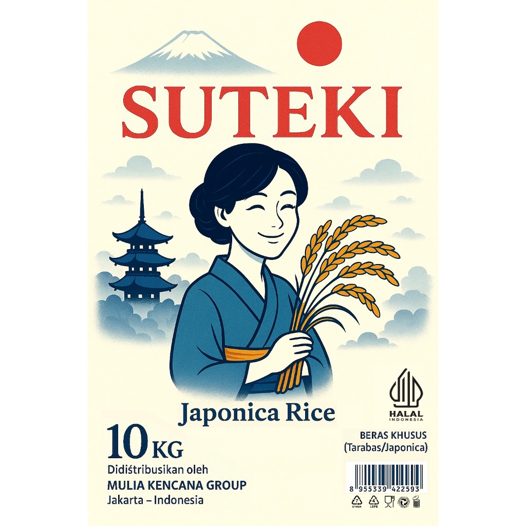 Jual BERAS SUTEKI 10 KG JAPONICA RICE, BERAS JEPANG NO 1, BERAS TARABAS ...