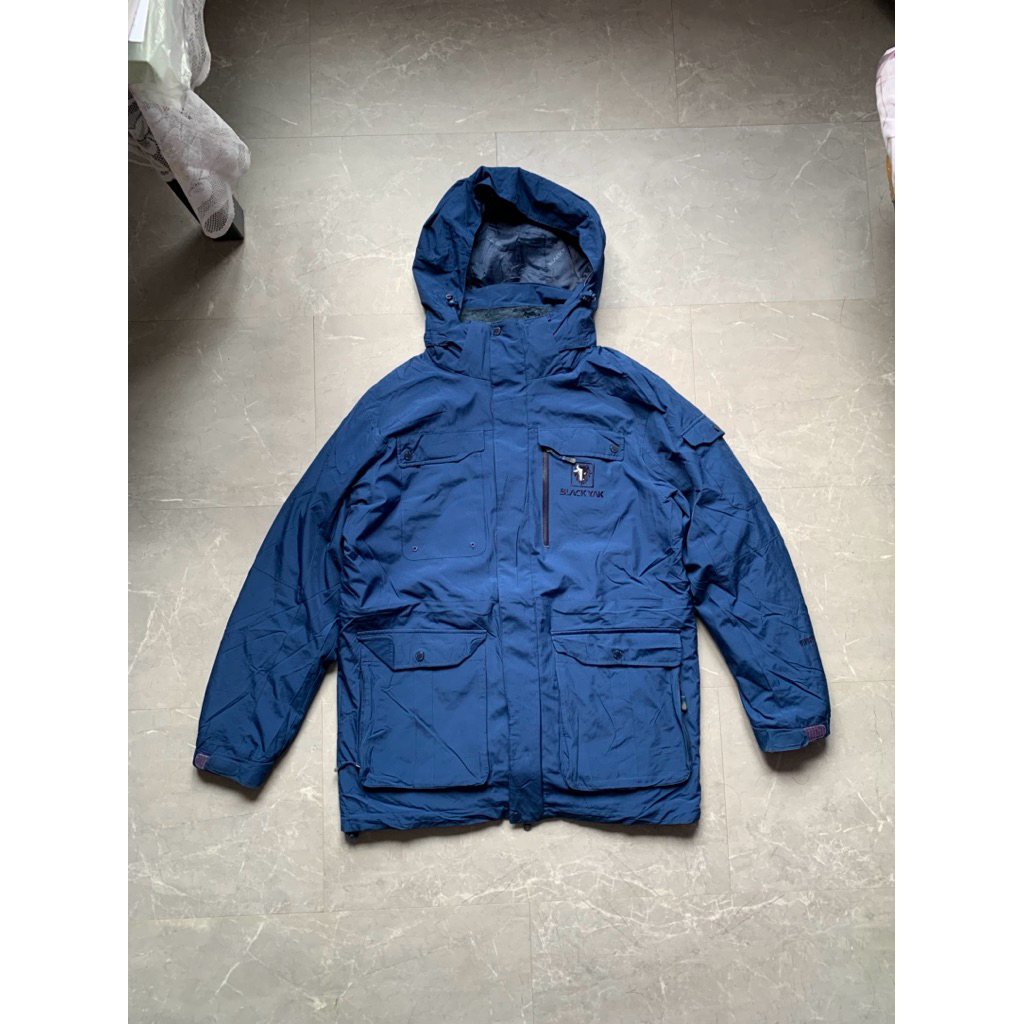 Jual Jaket Outdoor Parka Black Yak Inner Bulang | Shopee Indonesia