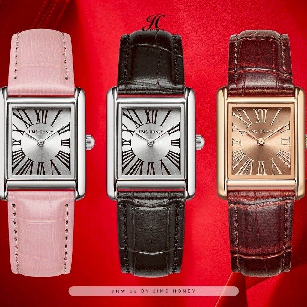 Jual JHW 55+ Free box exclusive jam tangan wanita JIMSHONEY (READY
