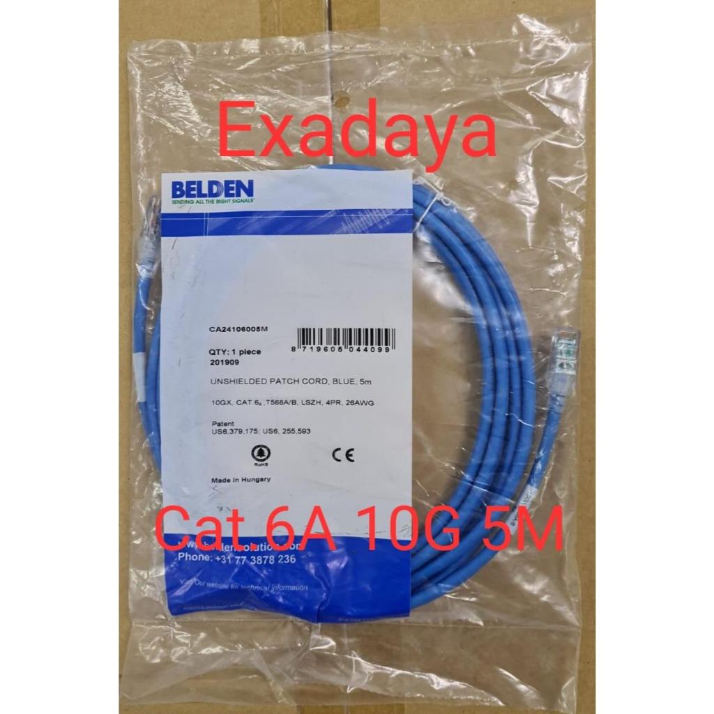Jual Belden Patch Cord Cat.6A 10G Cat6A LSZH 3M 5M 10M 15M 20M 25M ...