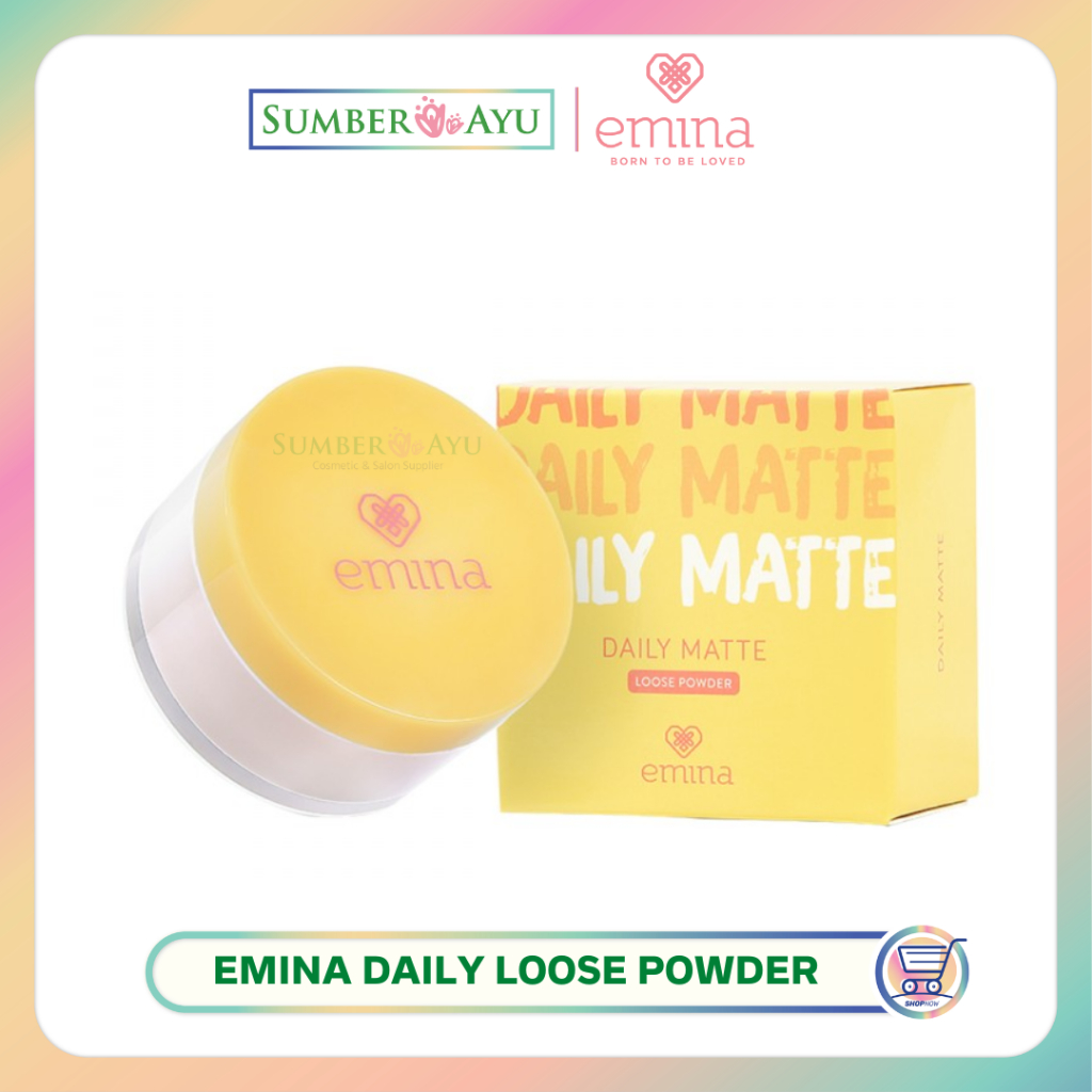 Jual SUMBER AYU EMINA DAILY MATTE LOOSE POWDER 20g | Shopee Indonesia