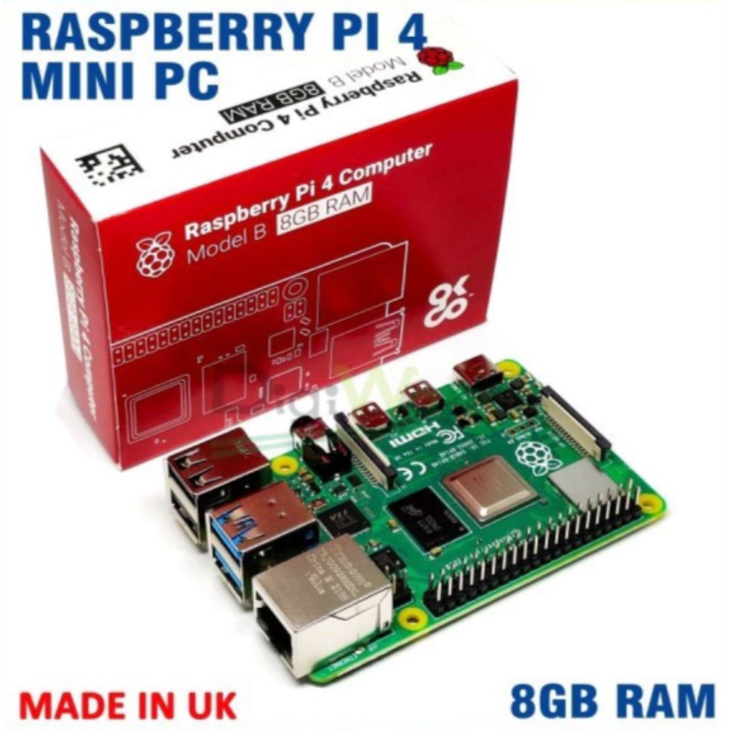 Jual Raspberry Pi 4 Model B - 8GB | Shopee Indonesia
