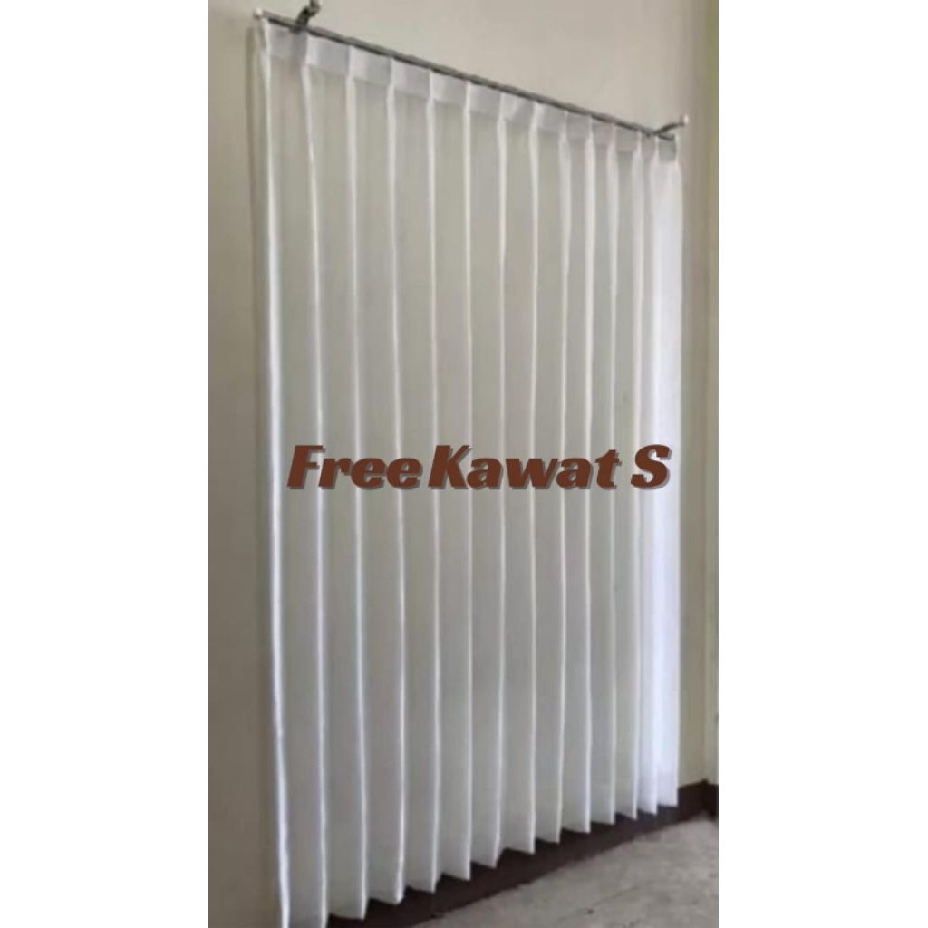 vitrase gorden polos LEBAR 100 DAN 150