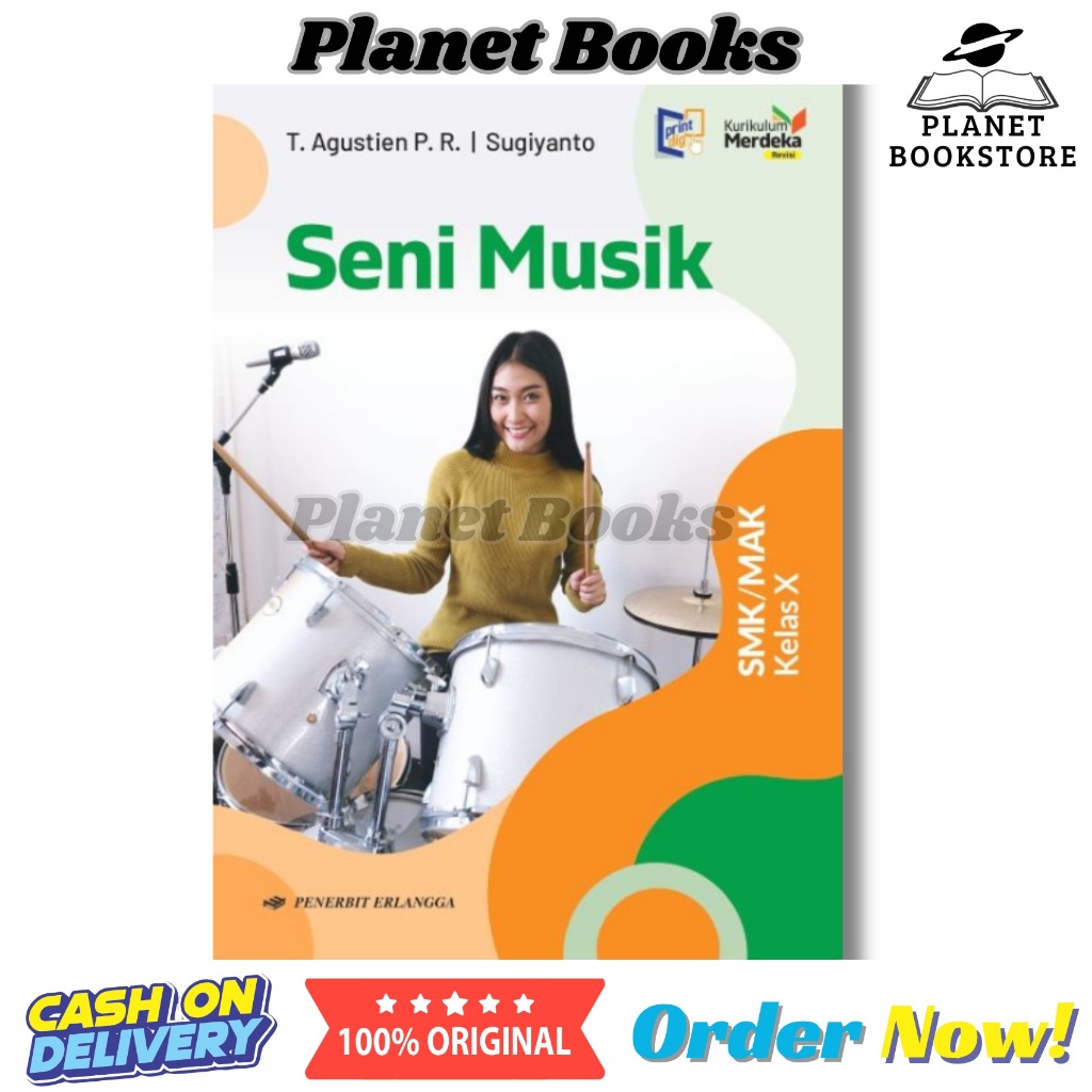 Jual BUKU SMK REVISI SENI MUSIK ERLANGGA KELAS 1 ATAU 10 SMK/MAK ...