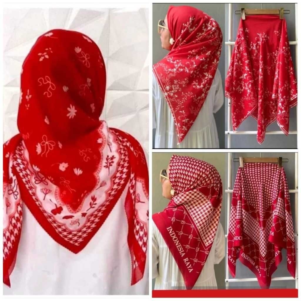 Jual Jilbab Merah Putih Agustusan Terlengkap & Harga Terbaru Juni 2026 ...