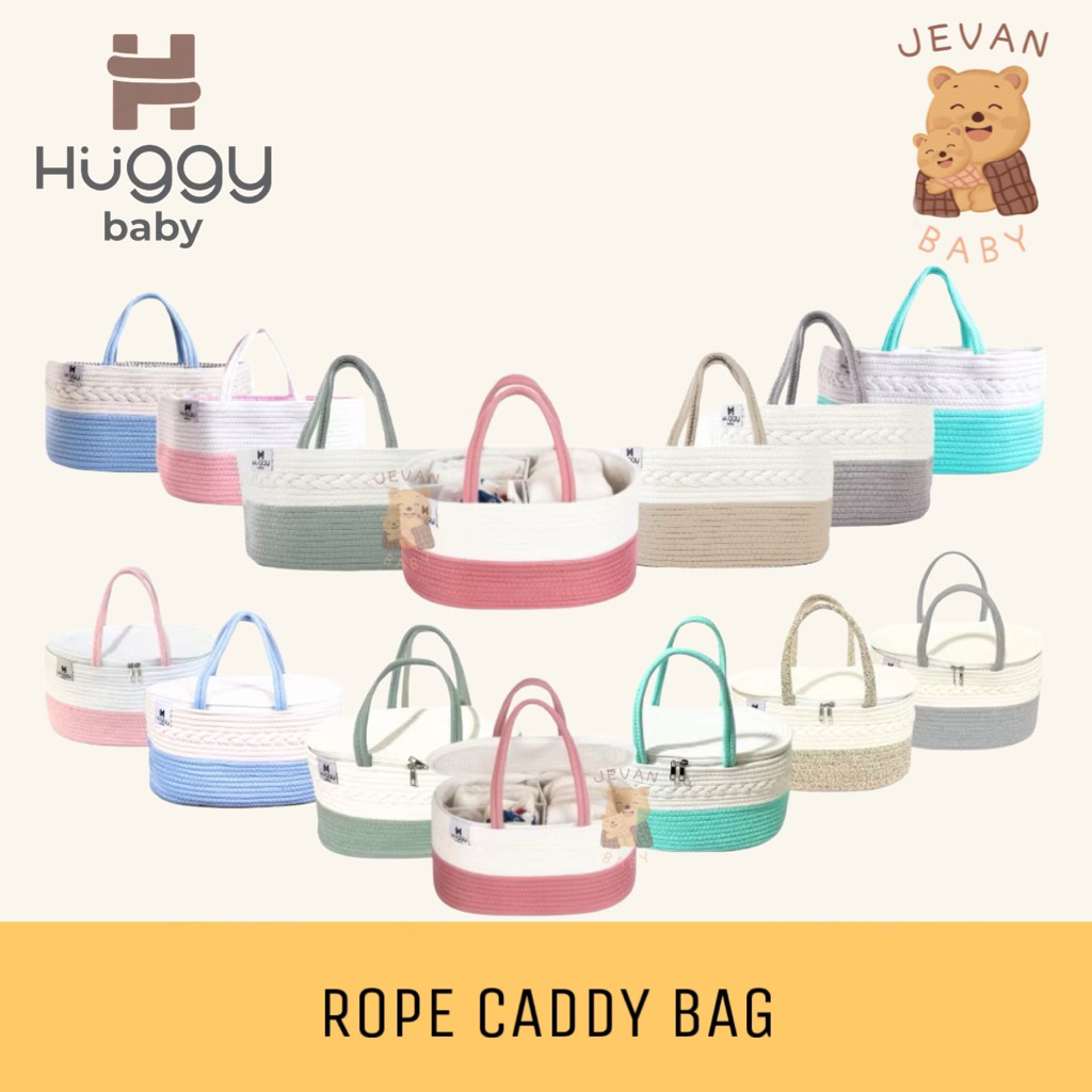 Jual Huggy Baby Rope Caddy Bag / Solid Caddy Bag / Rainbow Caddy Bag ...