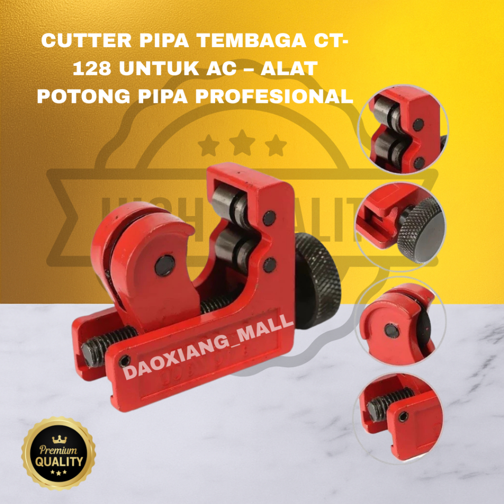 Jual CUTTER PIPA TEMBAGA CT-128 UNTUK AC – ALAT POTONG PIPA PROFESIONAL ...